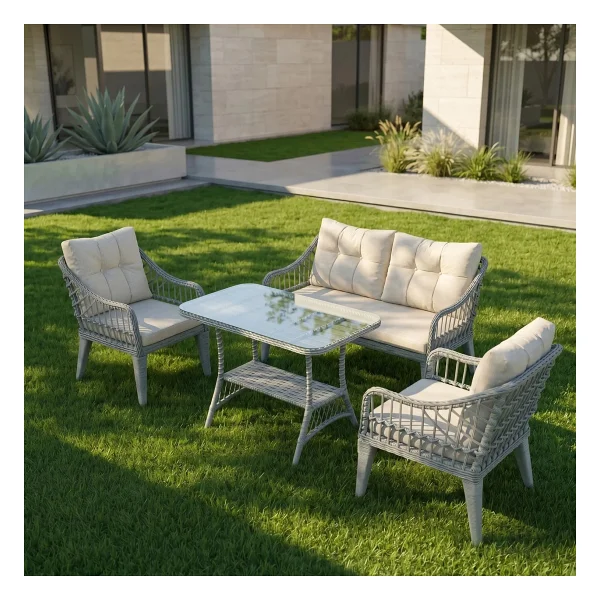 Tu Tienda Kaş 2+1+1+Sehpa Rattan Bahçe & Balkon Takımı - Görsel 8