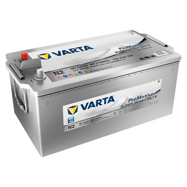 Varta N2 12 V 200 Ah 1050 Cca Akü - Görsel 2