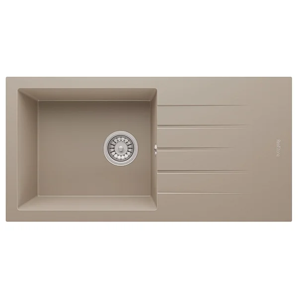 Realstone Assos P011 86 XL Tezgah Üstü Granit Eviye - Görsel 3