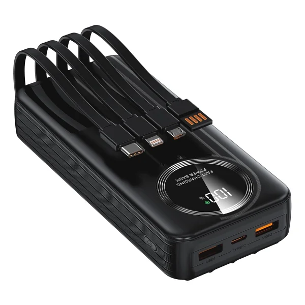 S-link IP-G220 Siyah 20000 mAh Hızlı Şarj Powerbank - Görsel 9