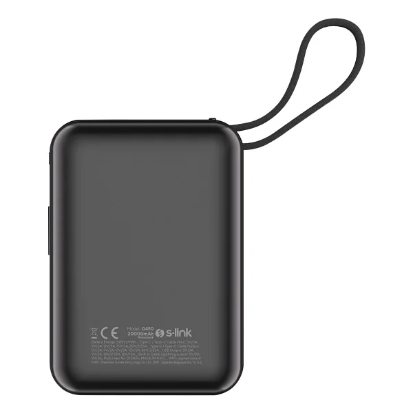 S-Link G450 20000 mAh Hızlı Şarj Powerbank - Görsel 2