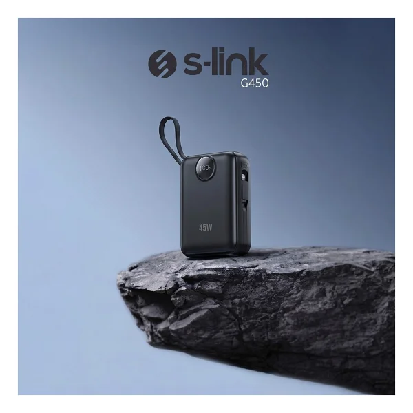 S-Link G450 20000 mAh Hızlı Şarj Powerbank - Görsel 5