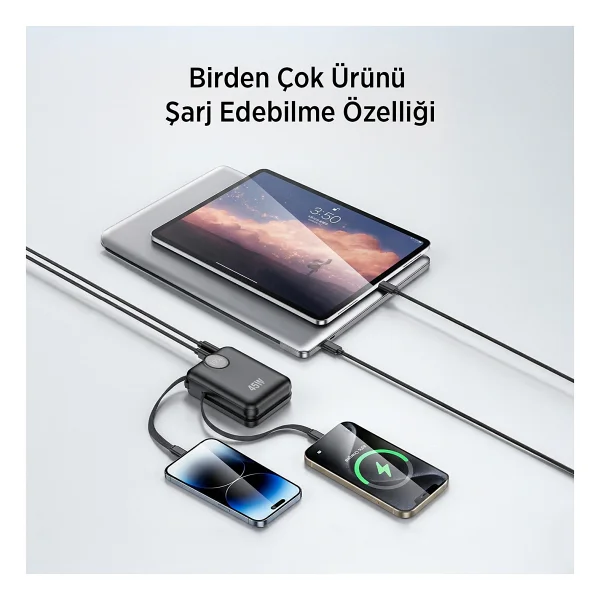 S-Link G450 20000 mAh Hızlı Şarj Powerbank - Görsel 7