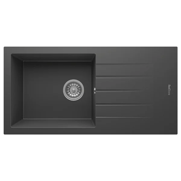 Realstone Assos P011 86 XL Tezgah Üstü Granit Eviye - Görsel 5