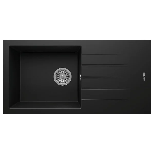 Realstone Assos P011 86 XL Tezgah Üstü Granit Eviye - Görsel 6