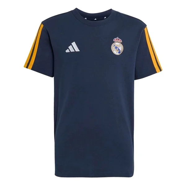 Adidas Real Madrid Kg5366 Kısa Kollu Bisiklet Yaka Çocuk Tişört - Görsel 3
