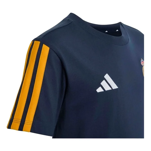 Adidas Real Madrid Kg5366 Kısa Kollu Bisiklet Yaka Çocuk Tişört - Görsel 5