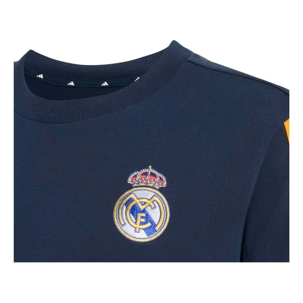 Adidas Real Madrid Kg5366 Kısa Kollu Bisiklet Yaka Çocuk Tişört - Görsel 6
