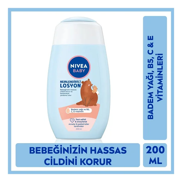 Nivea Baby Bebek Losyonu 200 Ml - Görsel 6