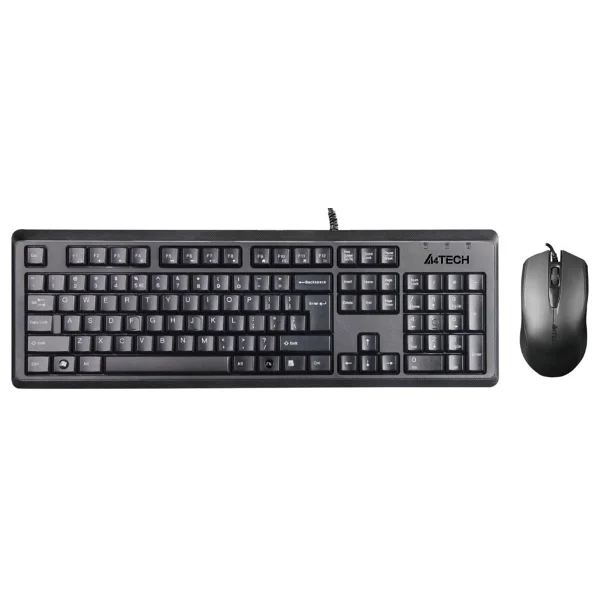 A4 Tech Kr-9276 Kablolu Klavye Mouse Seti - Görsel 3