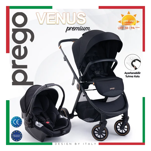 Prego 2028 Venüs Travel Sistem Bebek Arabası - Görsel 8