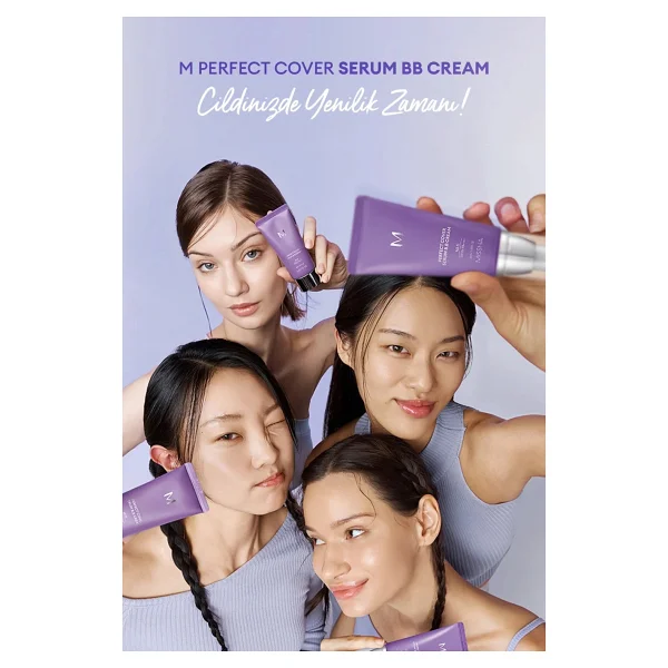 Missha M Perfect Cover Serum No. 23 Natural Beige Spf 50+ Pa++++ 20 Ml Bb Krem - Görsel 8