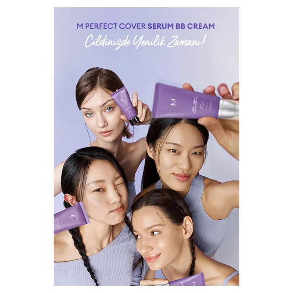 Missha M Perfect Cover Serum No. 25 Warm Beige Spf 50+ Pa++++ 20 Ml Bb Krem - Görsel 8