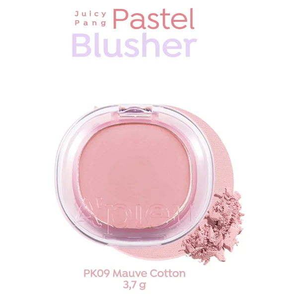 A'pıeu Juicy-Pang Pastel Blusher Pk09 Mauve Cotton Allık - Görsel 9
