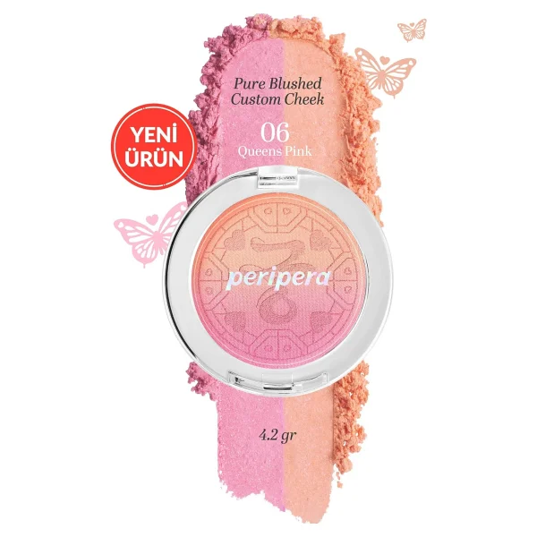 Peripera Pure Blushed Custom Cheek İki Tonlu Allık - Görsel 2