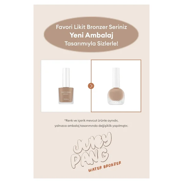 A'pıeu Juicy-Pang Water Likit Bronzer - Görsel 6