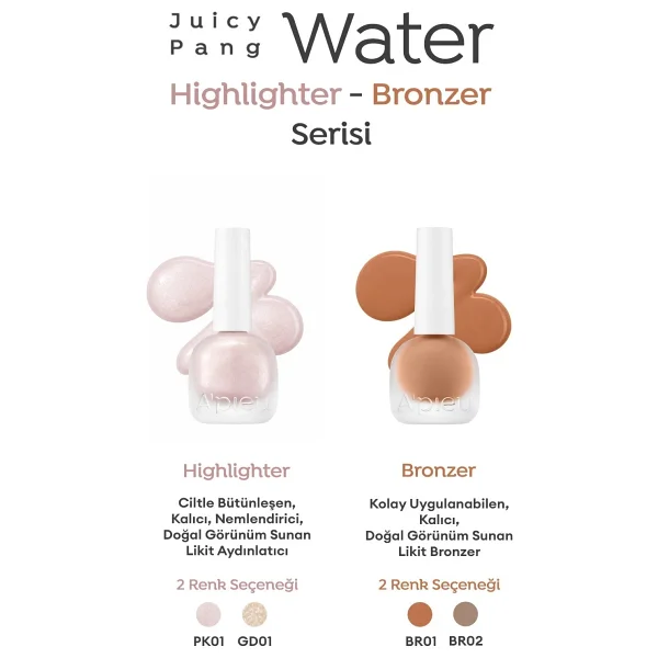 A'pıeu Juicy-Pang Water Likit Bronzer - Görsel 8