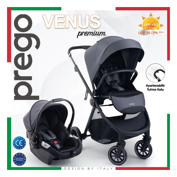 Prego 2028 Venüs Travel Sistem Bebek Arabası - Görsel 9