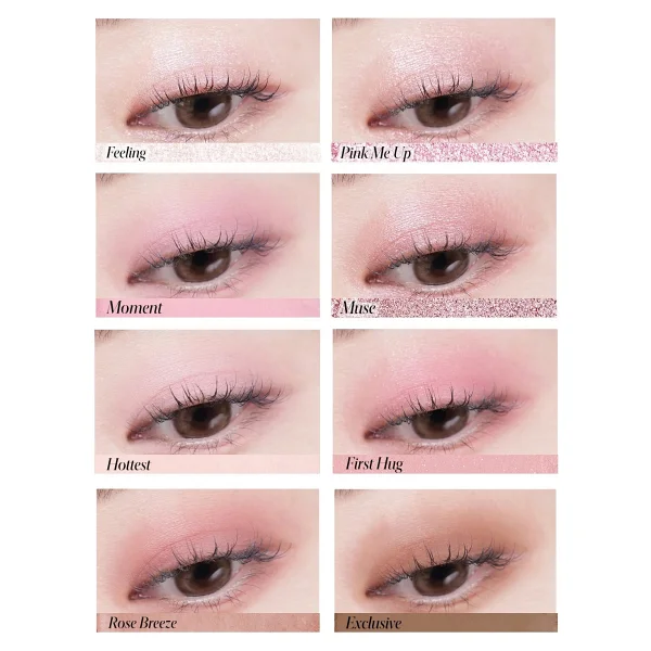 Peripera All Take Mood Like 01 Prestige Pink Makyaj Paleti - Görsel 2