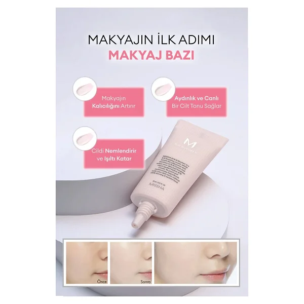 Missha Işıltılı Ve Aydınlık Görünüm Sağlayan B.B Boomer 20 Ml Makyaj Bazı - Görsel 3
