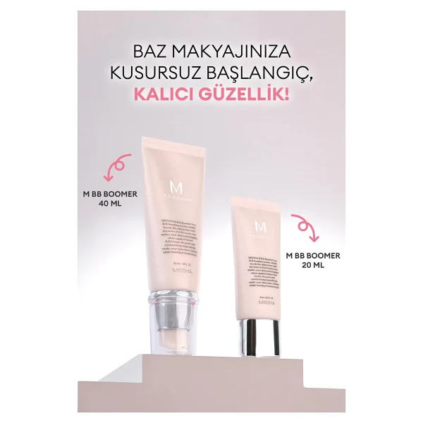 Missha Işıltılı Ve Aydınlık Görünüm Sağlayan B.B Boomer 20 Ml Makyaj Bazı - Görsel 8