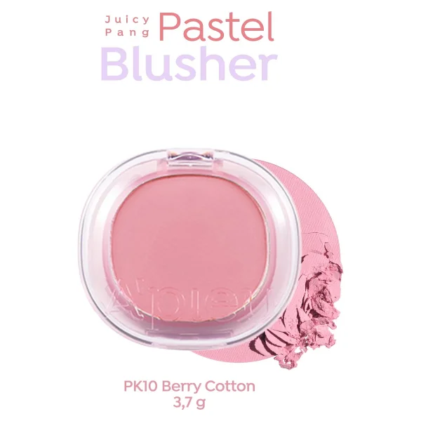 A'pıeu Juicy-Pang Pastel Blusher Pk10 Berry Cotton Allık - Görsel 9