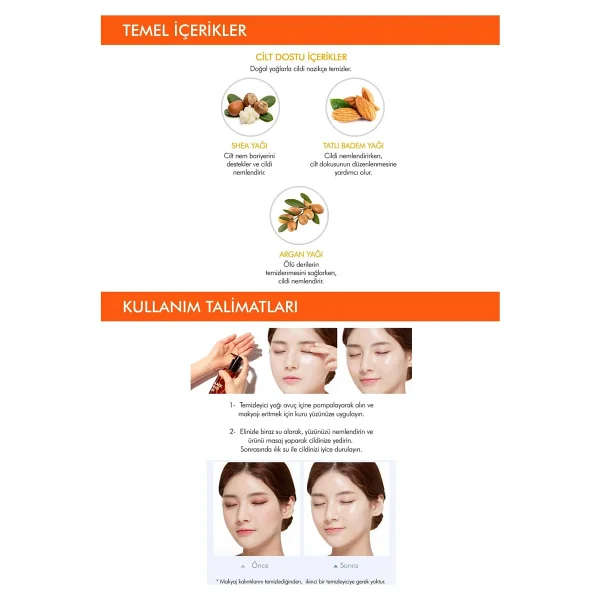 Missha Super Off Dryness Off Kuru Ciltler İçin 305 Ml Makyaj Temizleme Yağı - Görsel 4