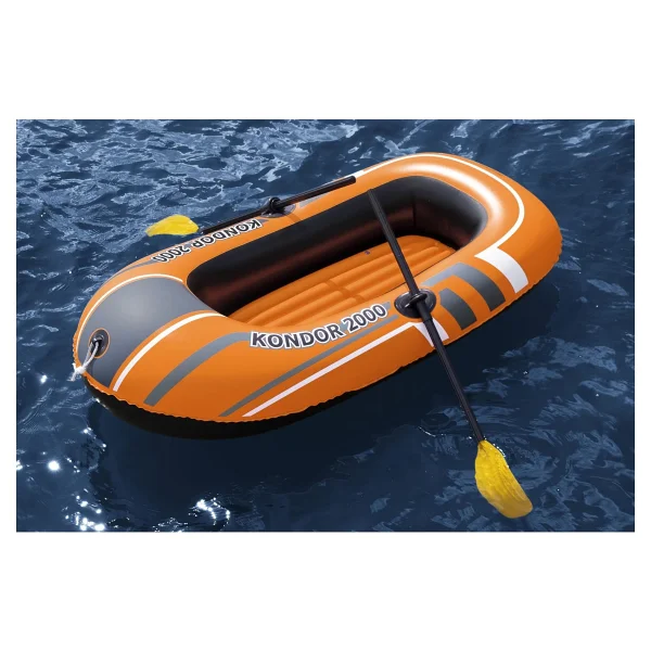 Bestway Kondor 2000 61062 196x114 Cm 2 Kişilik Şişme Bot Seti - Görsel 7