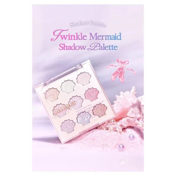 Dasique Yoğun Işıltılı Renk Seçenekleri Sunan Far Paleti Dasıque Shadow Palette (#34 Twinkle Mermaid) - Görsel 9