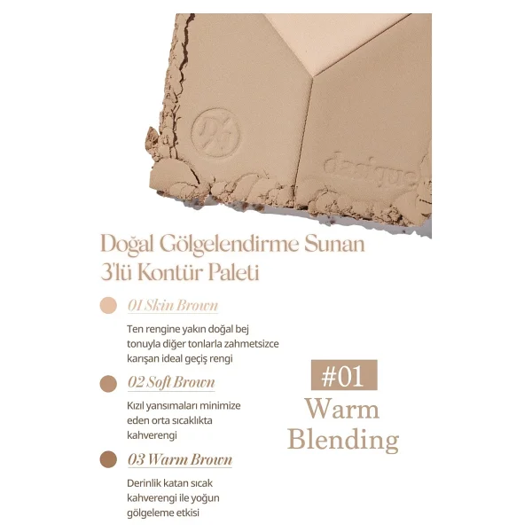 Dasique V Cut Blending Shading Kontür Paleti - Görsel 2