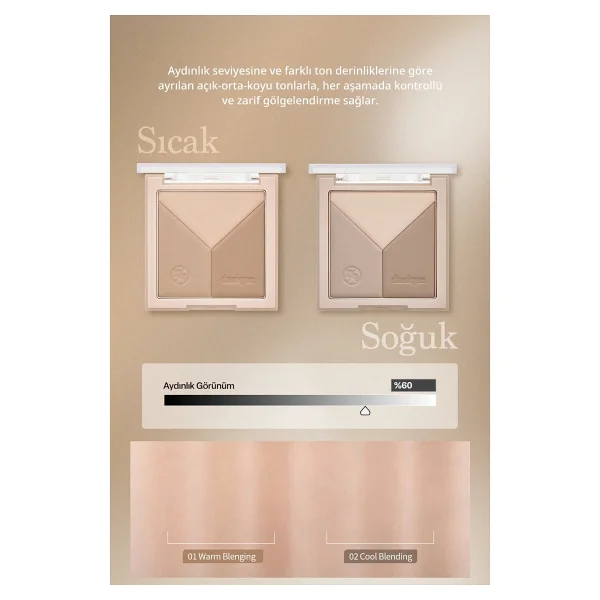 Dasique V Cut Blending Shading Kontür Paleti - Görsel 6