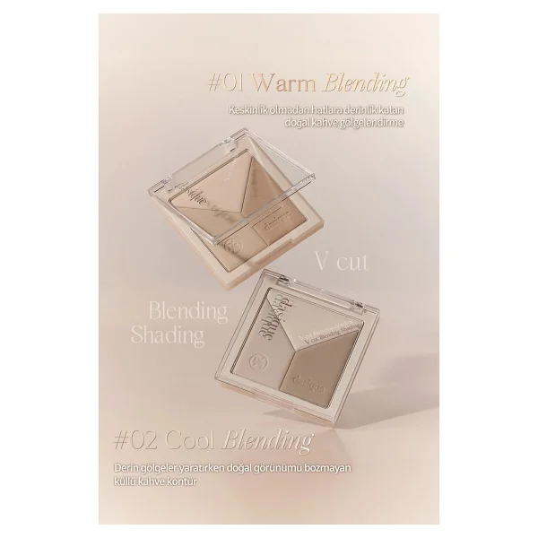 Dasique V Cut Blending Shading Kontür Paleti - Görsel 7