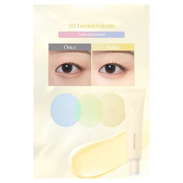 Dasique Correcting Sun Spf 50+ Pa+++ Canlı Görünüm Veren 03 Lemon Cream 30 Ml Makyaj Bazı - Görsel 3