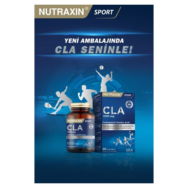 Nutraxin Cla 1300 Mg 60 Yumuşak Kapsül - Görsel 4