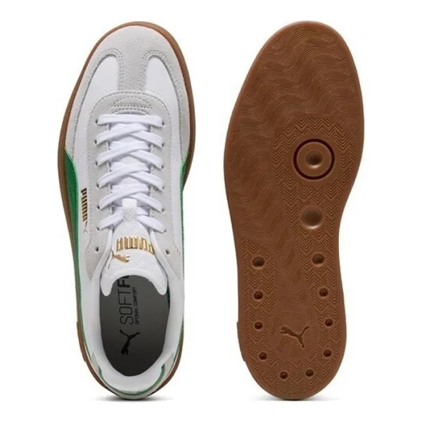 Puma Club II Era 397447-22 Beyaz-Yeşil Spor Ayakkabı - Görsel 4