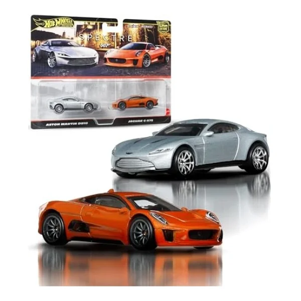 Hot Wheels Premium Car Culture Aston Martin Db100 Ve Jaguar C-X75 Hbl96-Jbl04 - Görsel 6