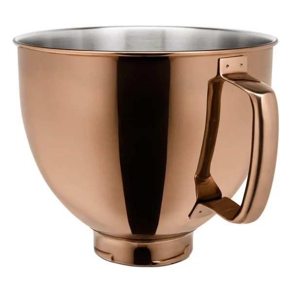 Kitchenaid 4,8 L Stand Mikser İçin Paslanmaz Çelik Kase Parlak Bakır-Bdr - Görsel 9