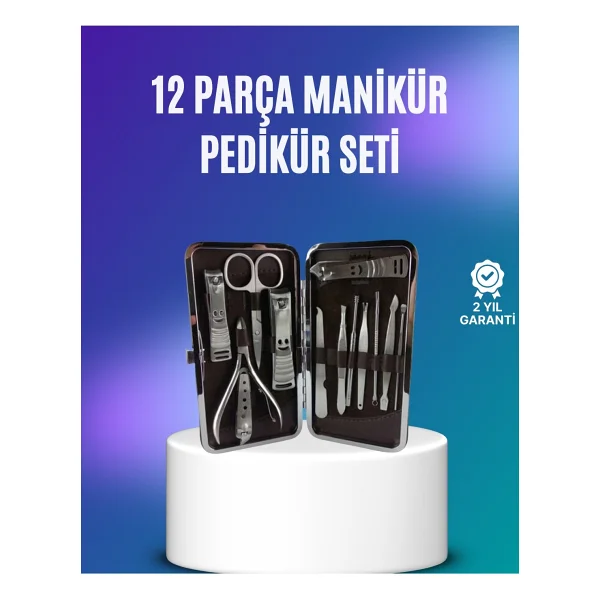 El Ve Ayak Bakımı Için Profesyonel 12 Bakım Seti - Görsel 3