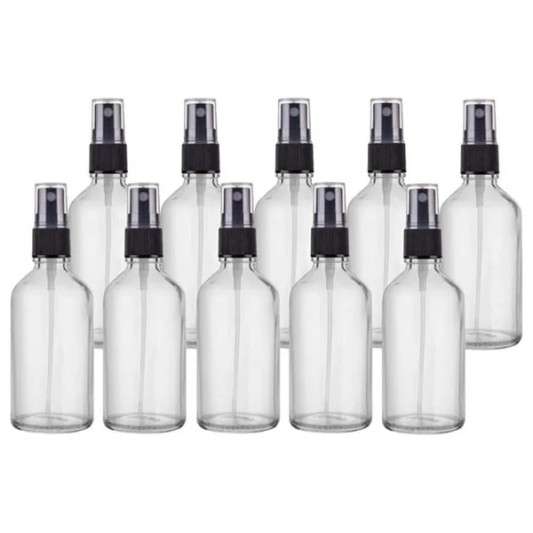 Paradise 10 Adet 50 Ml Cam Yeniden Doldurulabilir Sprey Kolonya Boş Parfüm Şişesi - Görsel 2