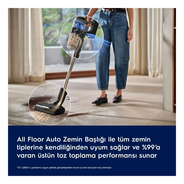 Electrolux Ep72h21wet Şarjlı Dikey Süpürge - Görsel 4