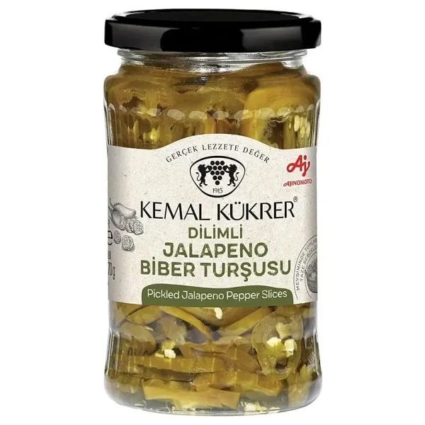 Kemal Kükrer Jalapeno Biber Turşusu Cam Kavanoz 330 Gr - Görsel 2