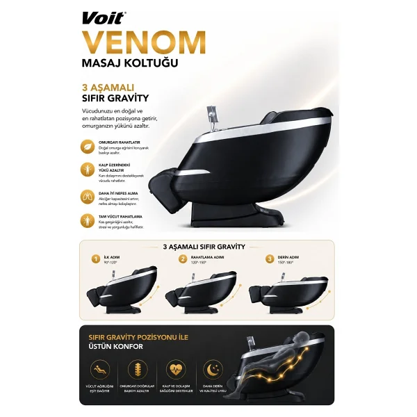Voit Venom Masaj Koltuğu - Görsel 6