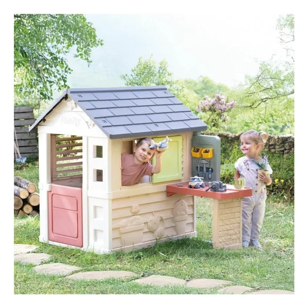 Smoby Life Doğa Oyun Evi Ve Atölyesi 810742 - Görsel 2