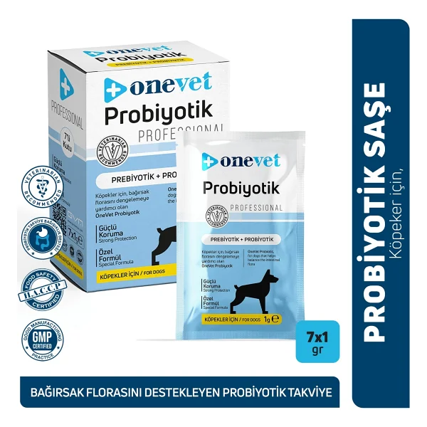 Onevet 7x1gr Köpek Probiyotiği - Görsel 2