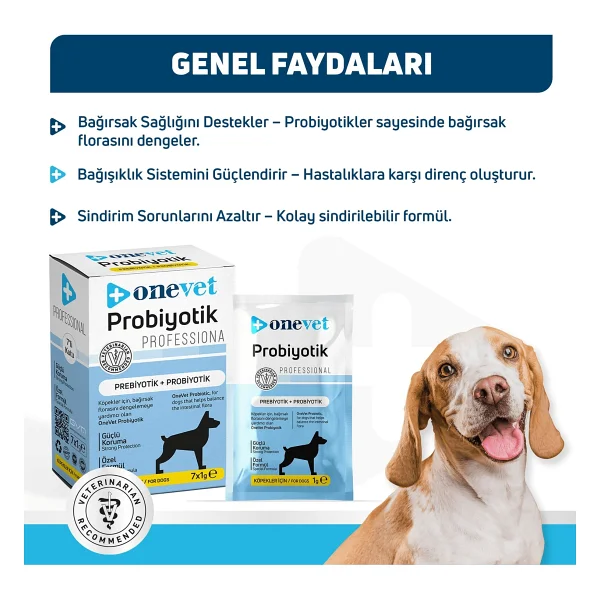 Onevet 7x1gr Köpek Probiyotiği - Görsel 6