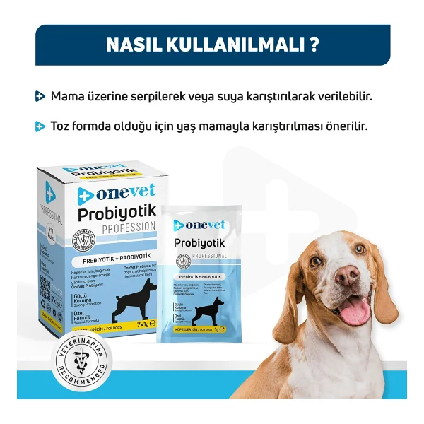 Onevet 7x1gr Köpek Probiyotiği - Görsel 7