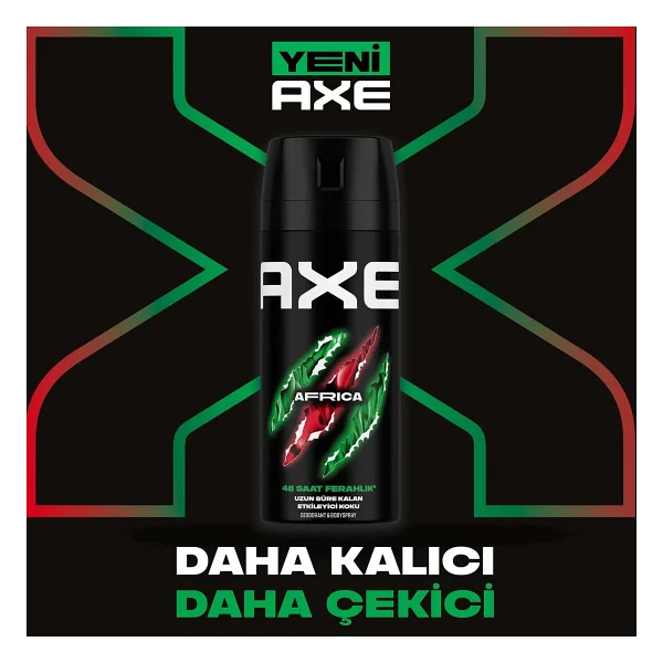 Axe Africa 150 Ml Erkek Deodorant - Görsel 8
