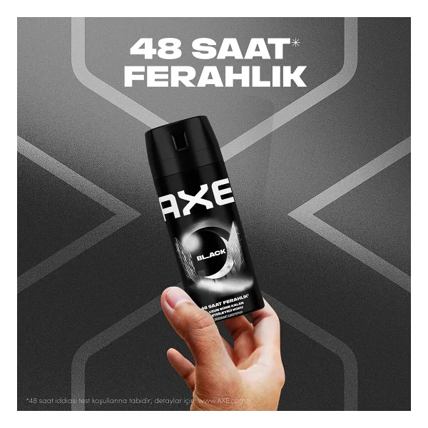 Axe Black 150 Ml Erkek Deodorant - Görsel 6