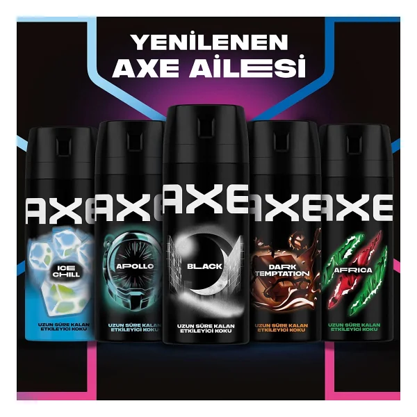 Axe Black 150 Ml Erkek Deodorant - Görsel 10