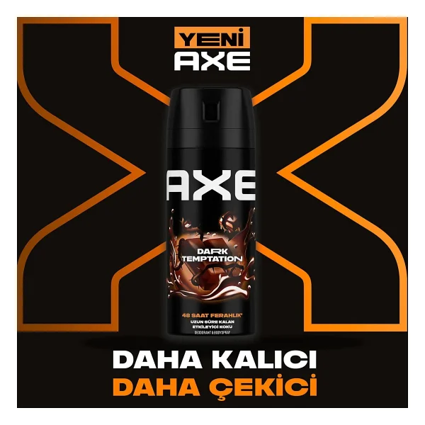 Axe Dark Temptation 150 Ml Erkek Deodorant - Görsel 4